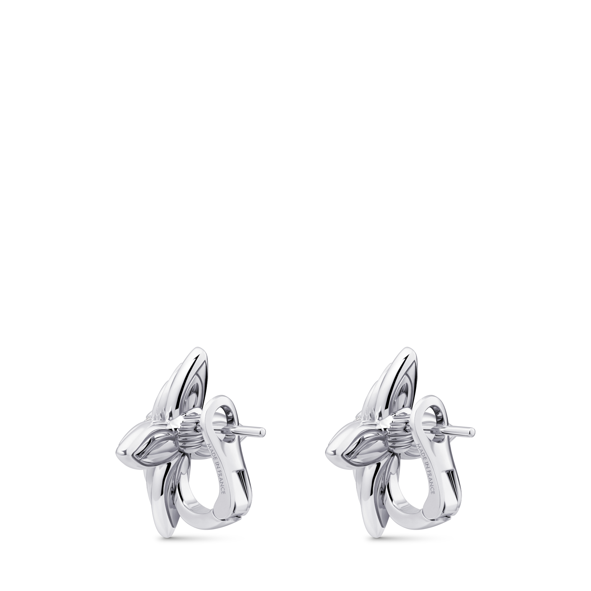 Idylle Blossom Earrings, White Gold & Diamonds - Jewelry